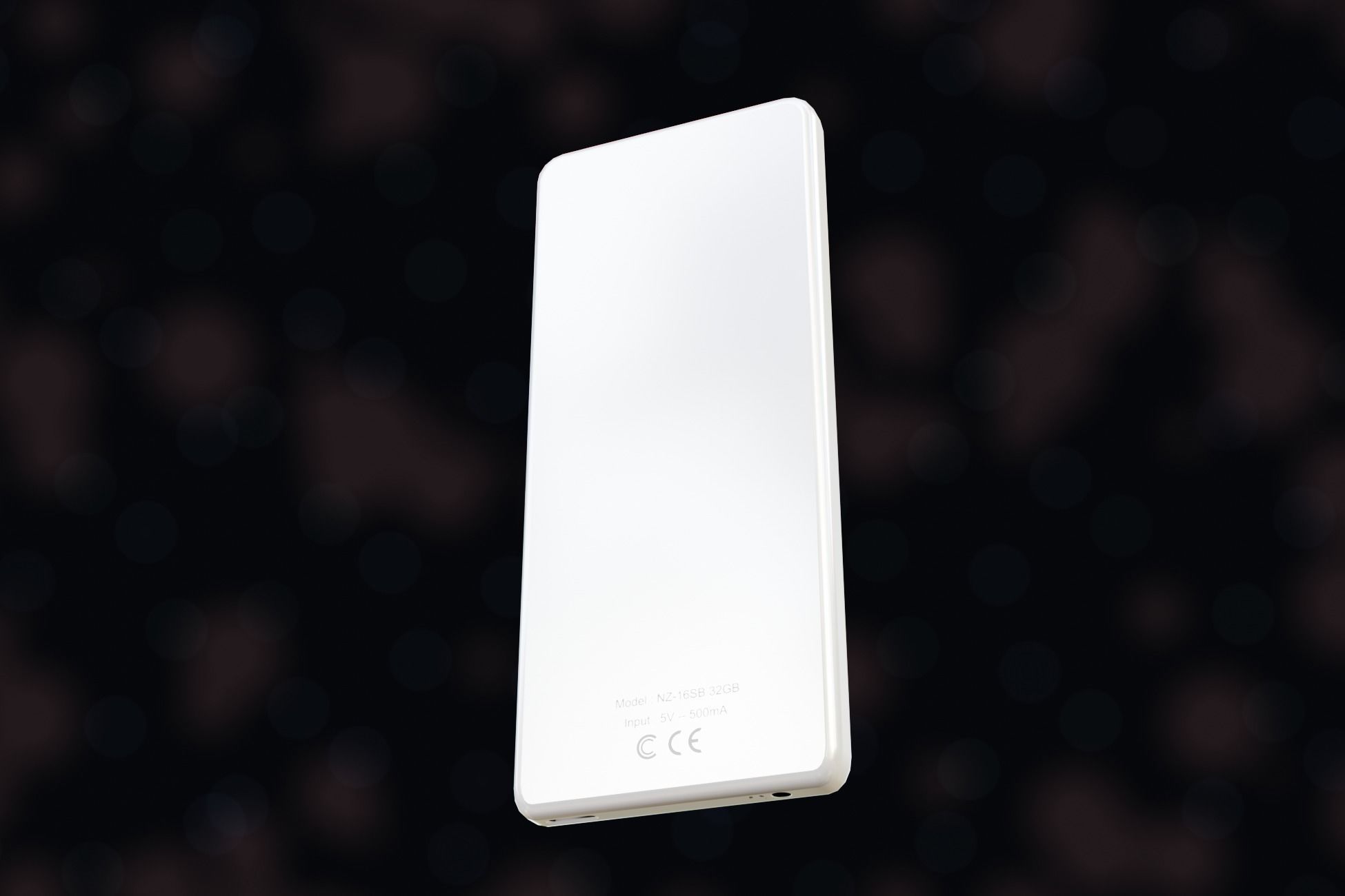 iPod Music Player Low-poly 3D model_36