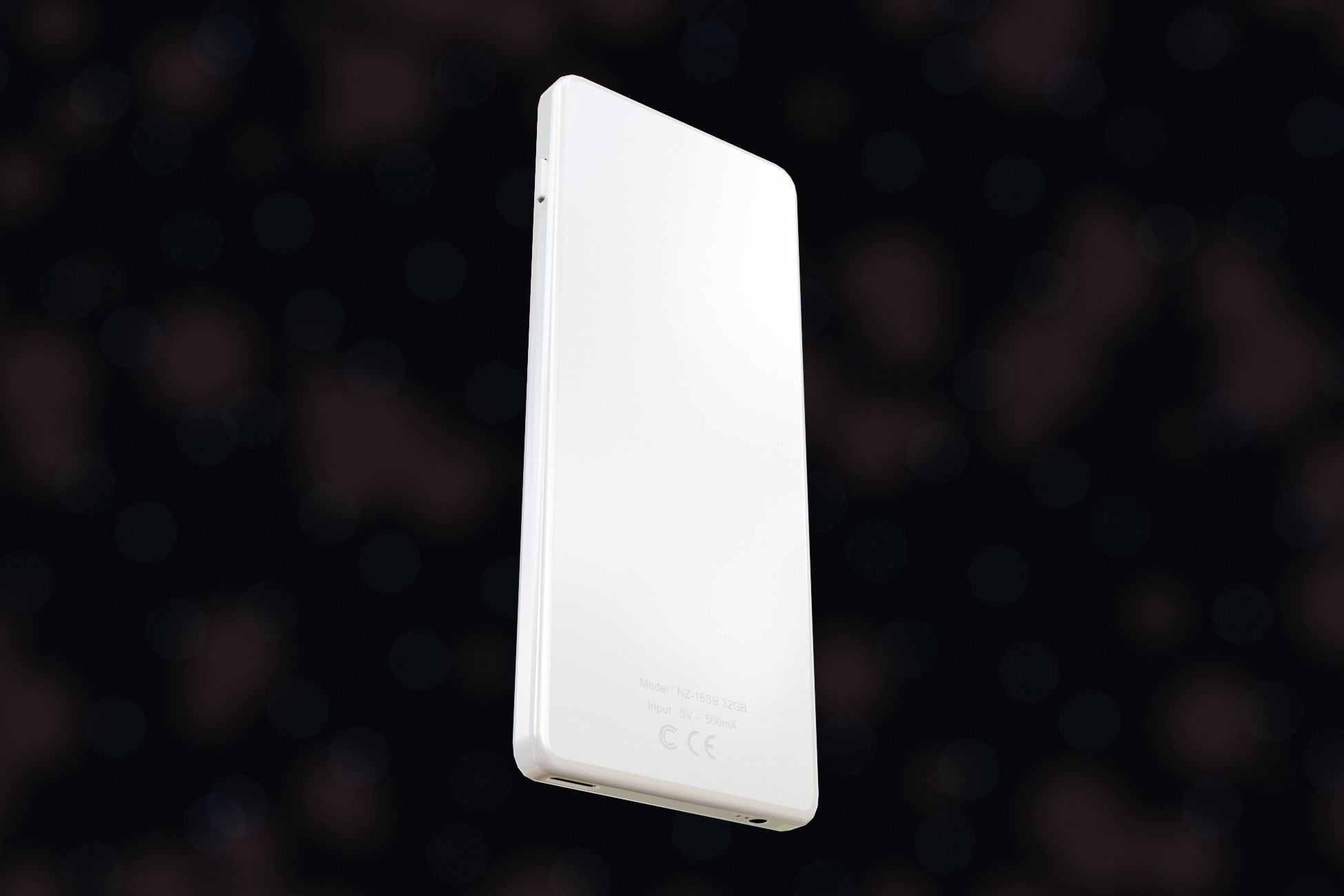 iPod Music Player Low-poly 3D model_16