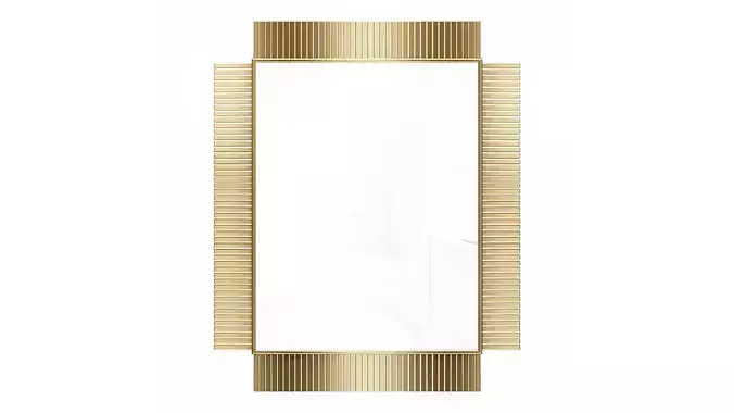 Mirror in a metal frame GZ-M1049