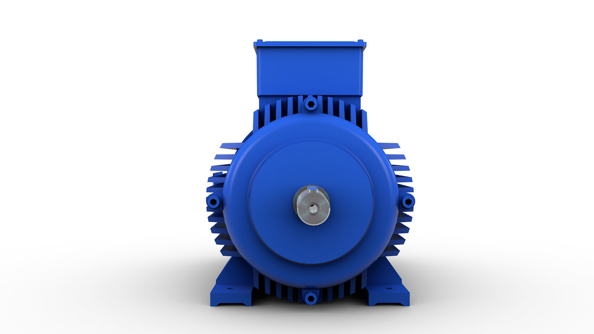 Electric motor 3D model_2