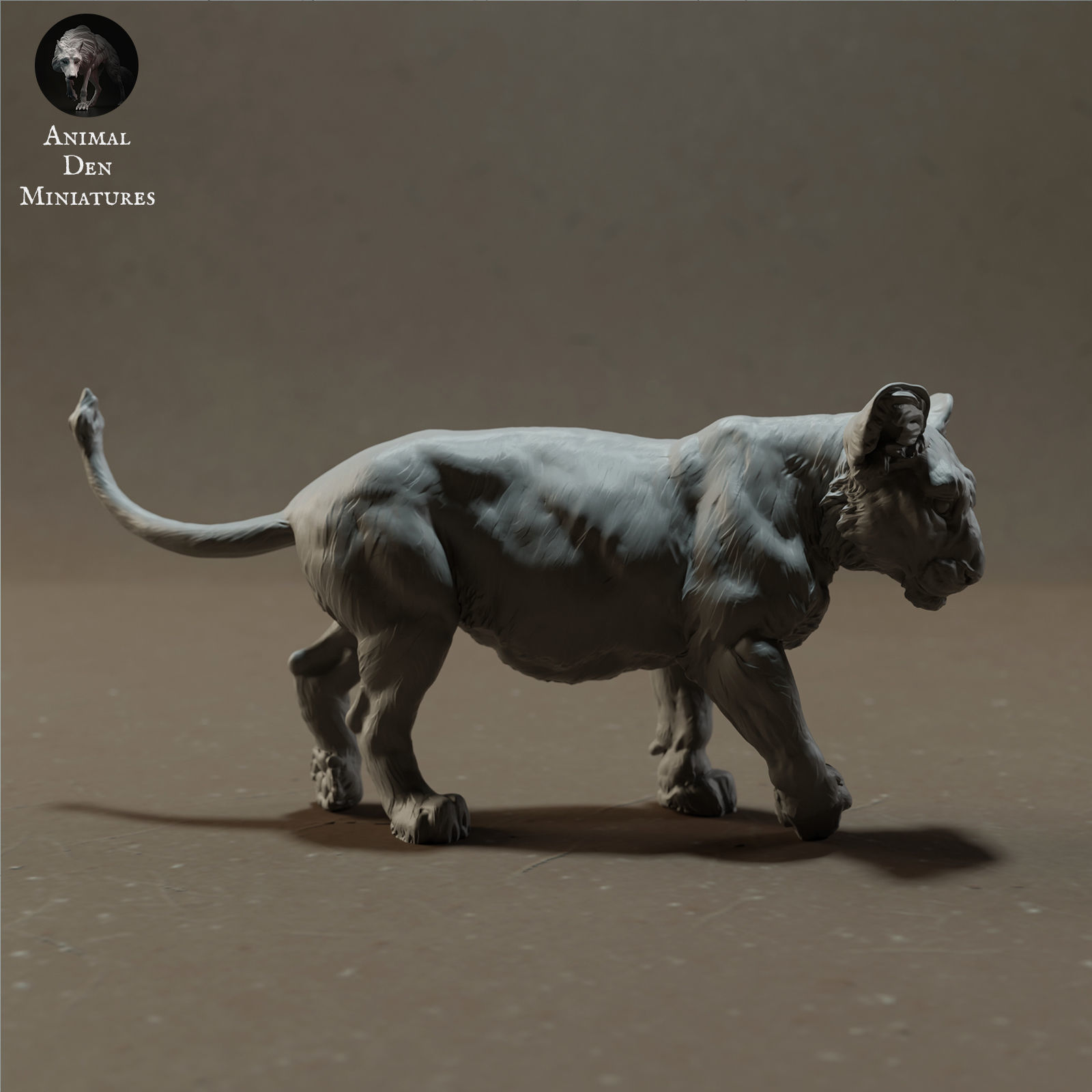 Lion Cub 3D print model_2