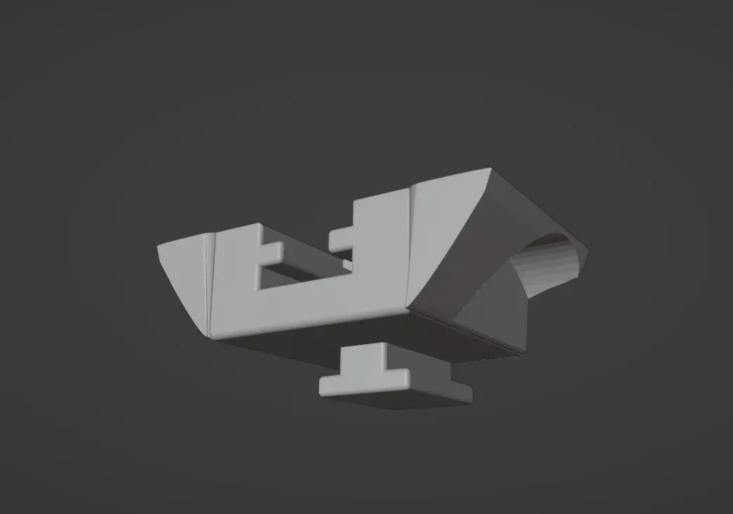 Jinbao Devastator knee adapter 3D model_0