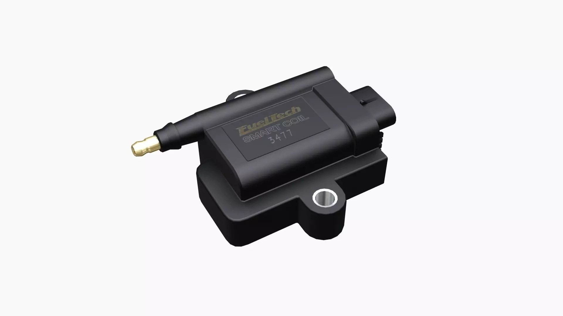 Fueltech Smart Coil Low-poly 3D model_0