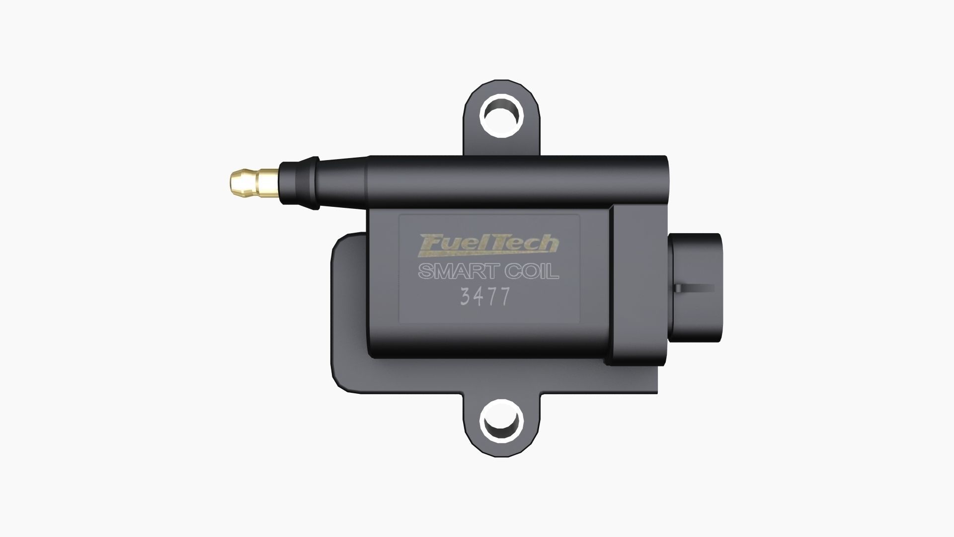 Fueltech Smart Coil Low-poly 3D model_3