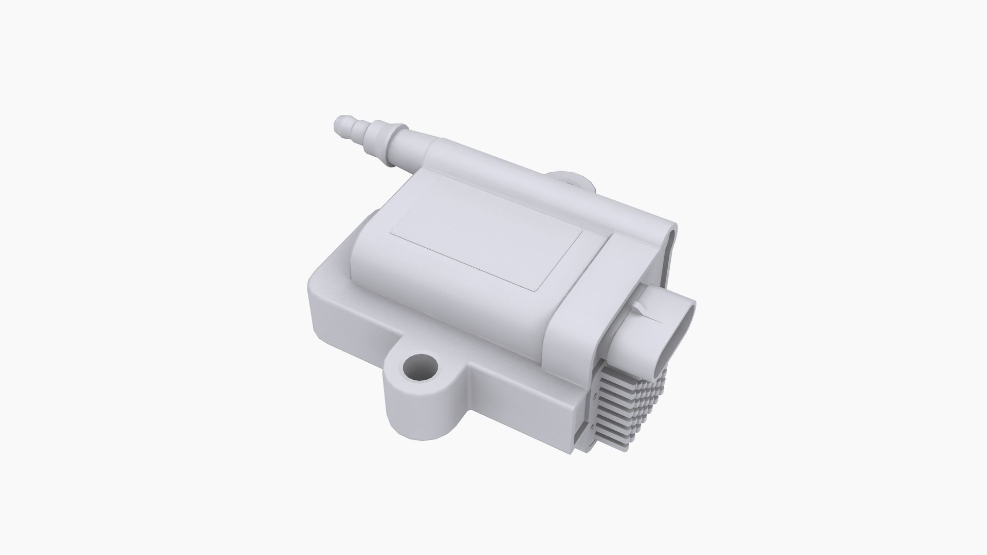 Fueltech Smart Coil Low-poly 3D model_9
