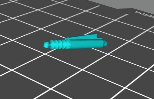 Engine Volvo-Penta 340 HP 3D print model_29