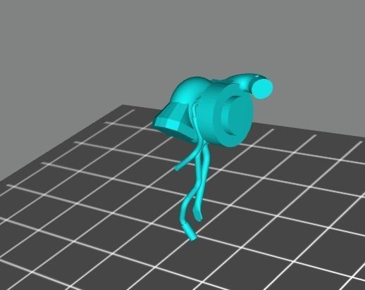 Engine Volvo-Penta 340 HP 3D print model_40