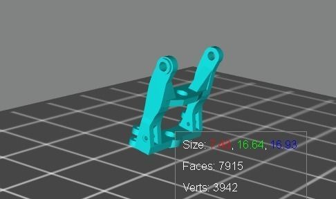 Engine Volvo-Penta 340 HP 3D print model_5