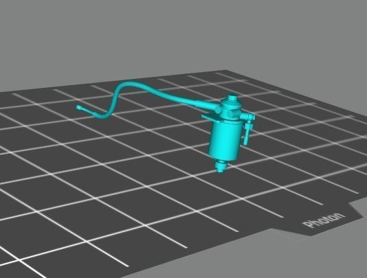 Engine Volvo-Penta 340 HP 3D print model_16