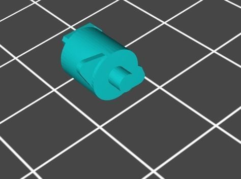 Engine Volvo-Penta 340 HP 3D print model_6