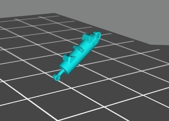 Engine Volvo-Penta 340 HP 3D print model_30