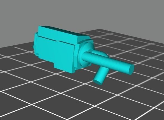 Engine Volvo-Penta 340 HP 3D print model_33