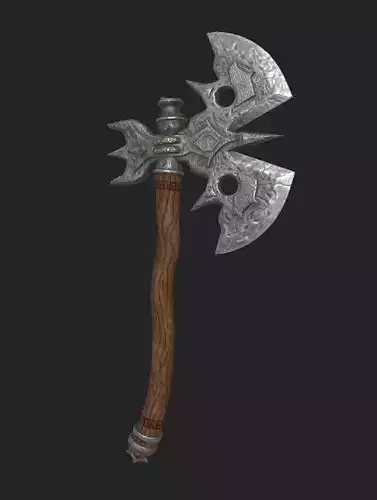 Fantasy Style War Axe 