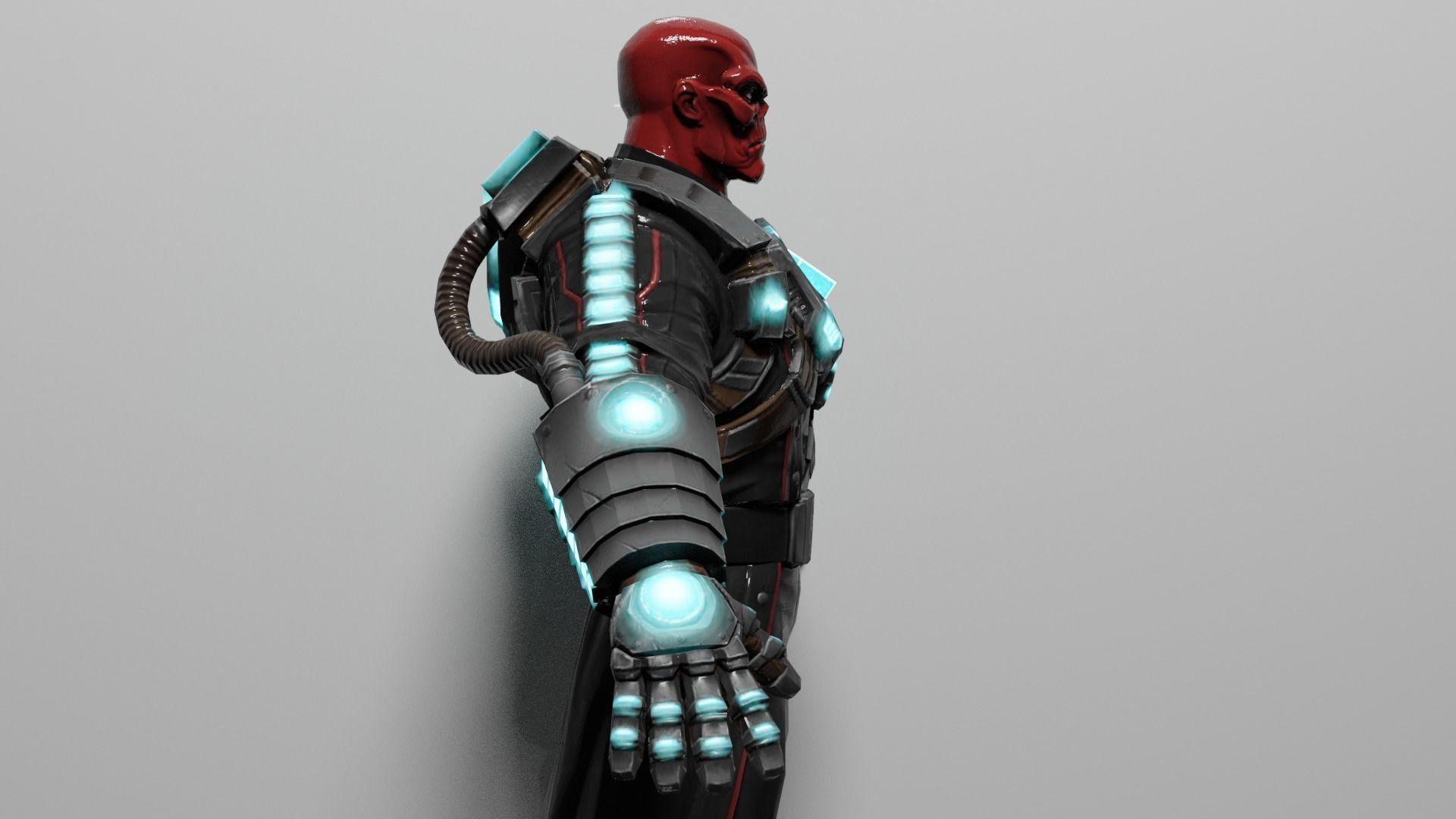 Red Skull  3D model_3