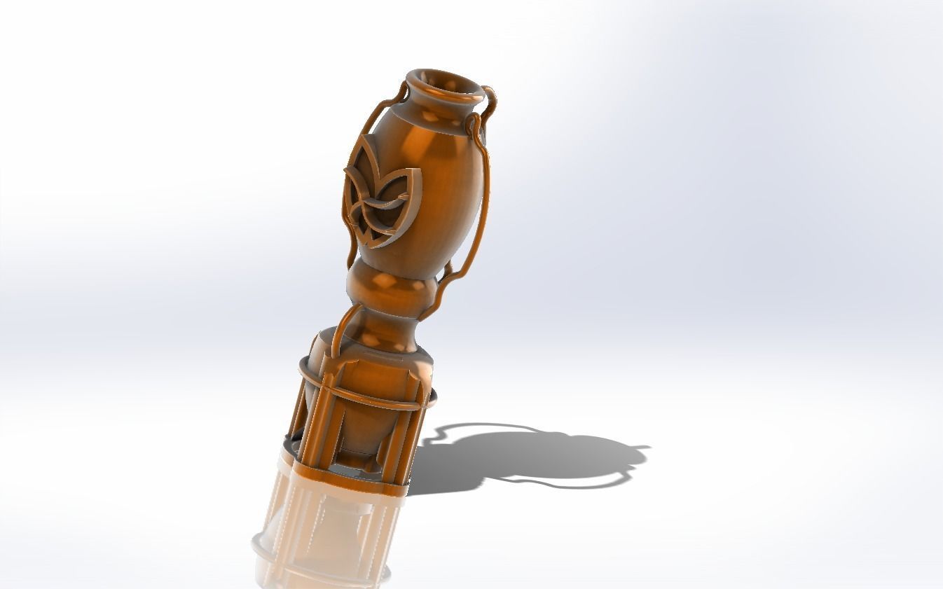 beautiful vase 3D model_9