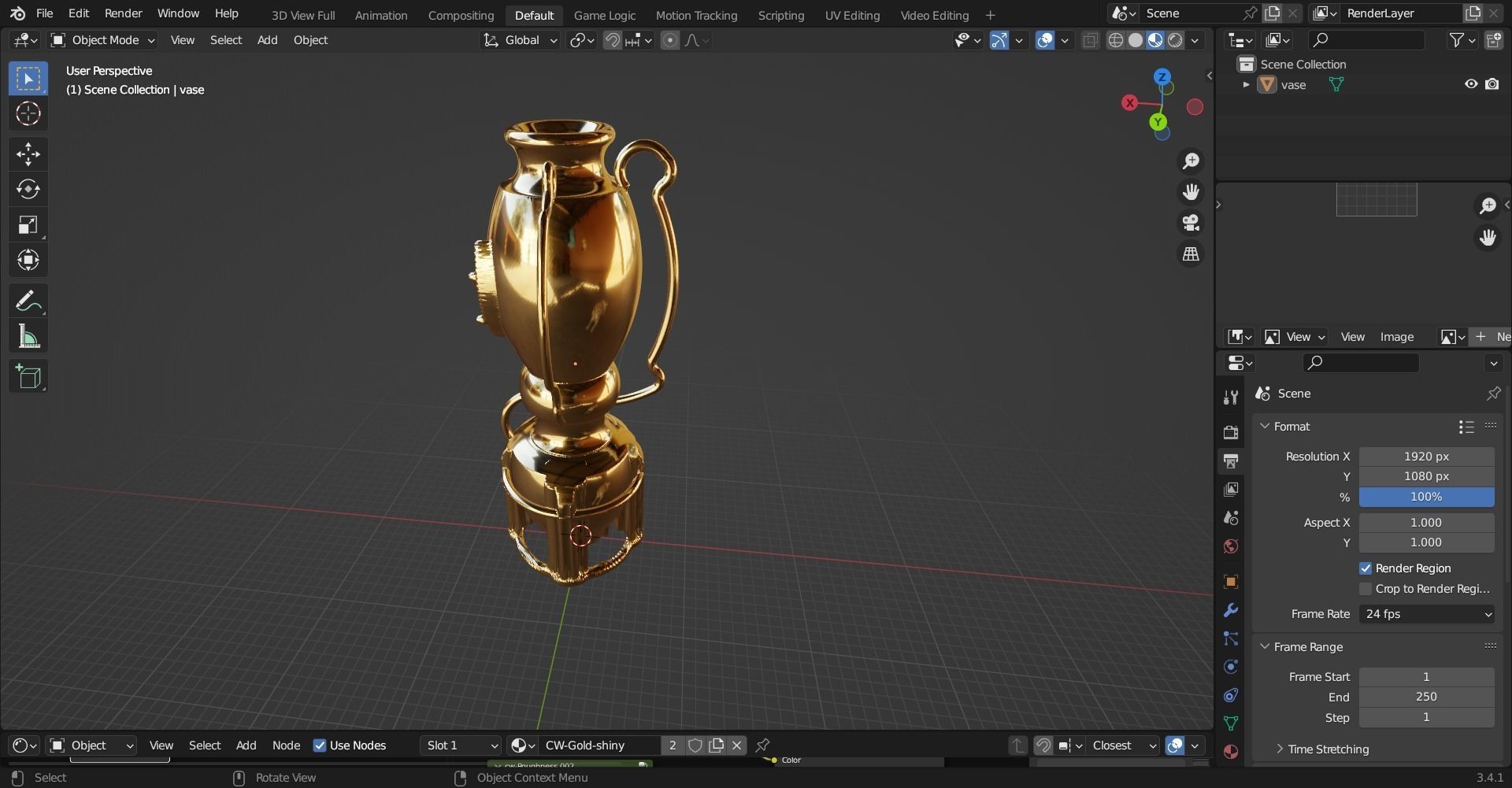 beautiful vase 3D model_7