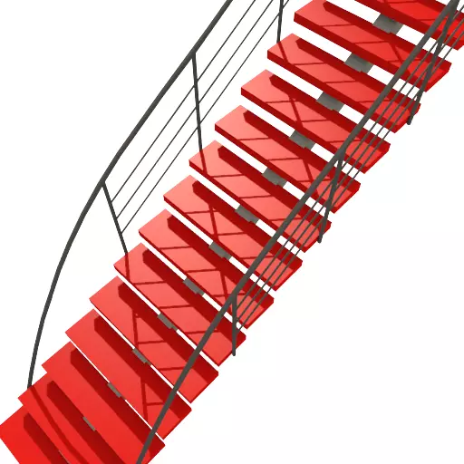 Staircase stairs Free 3D model