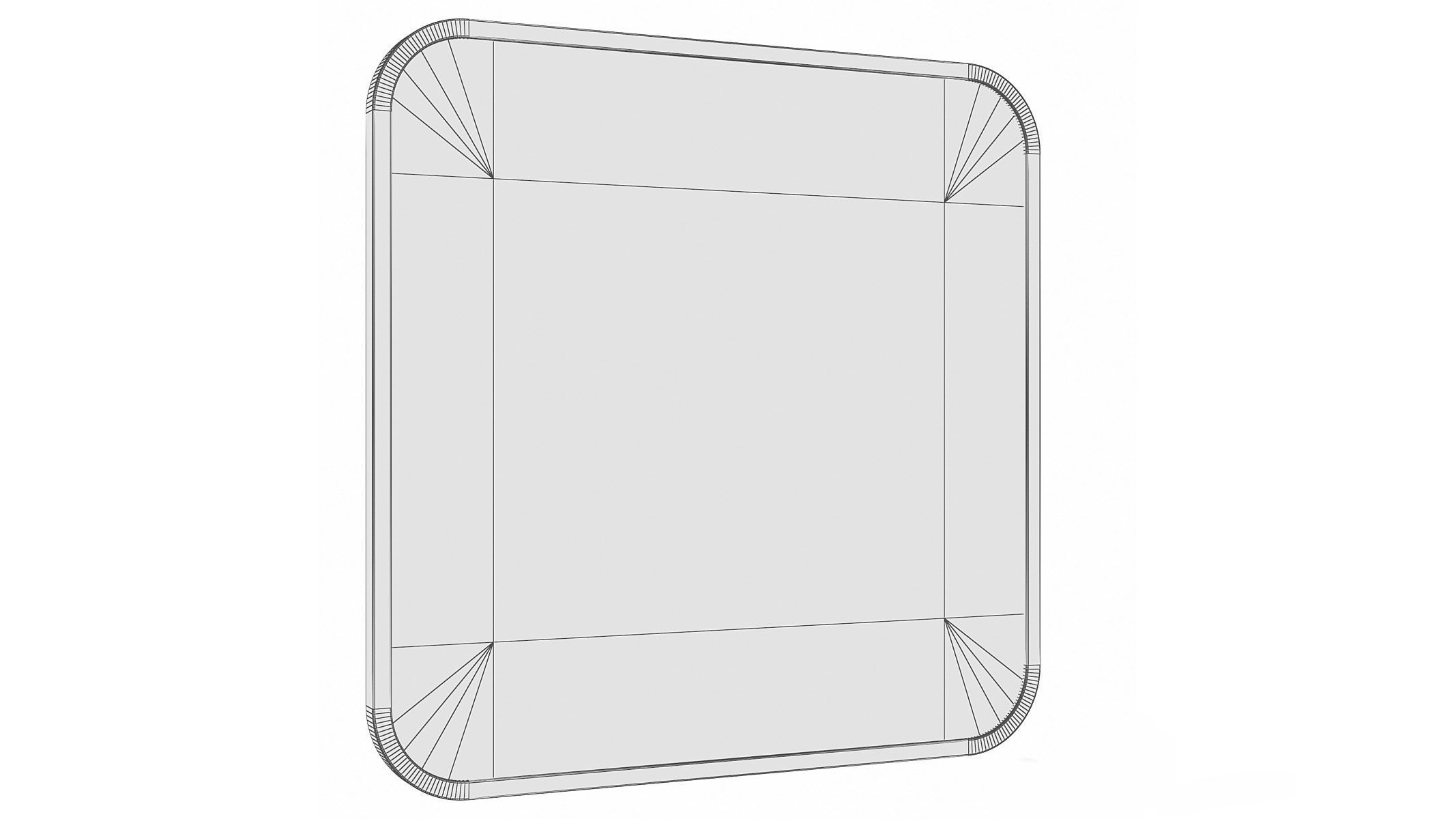 Mirror in a metal frame GZ-M1055 3D model_4