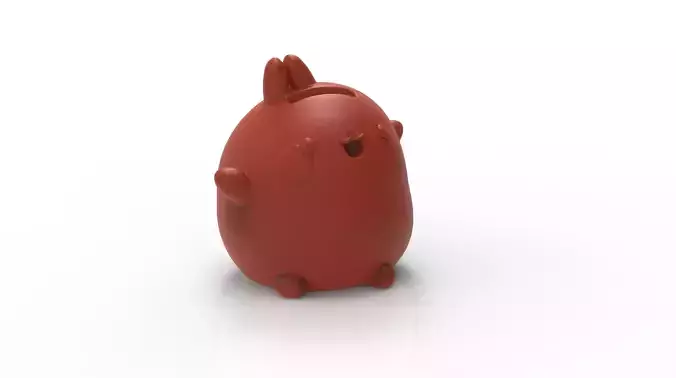 PEGGY MOLANG BANK - COIN SAVER 3D print model