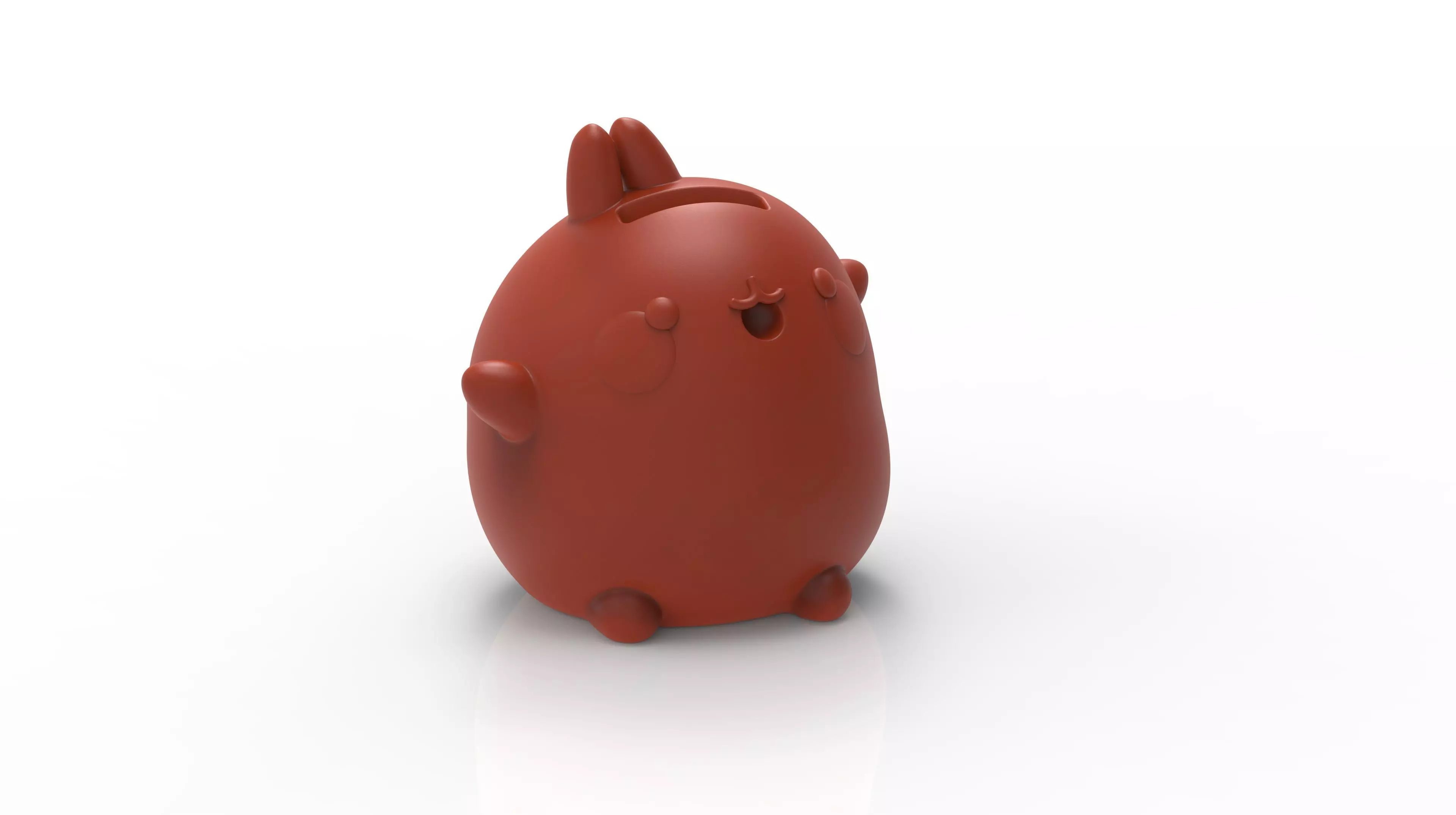 PEGGY MOLANG BANK - COIN SAVER 3D print model_0