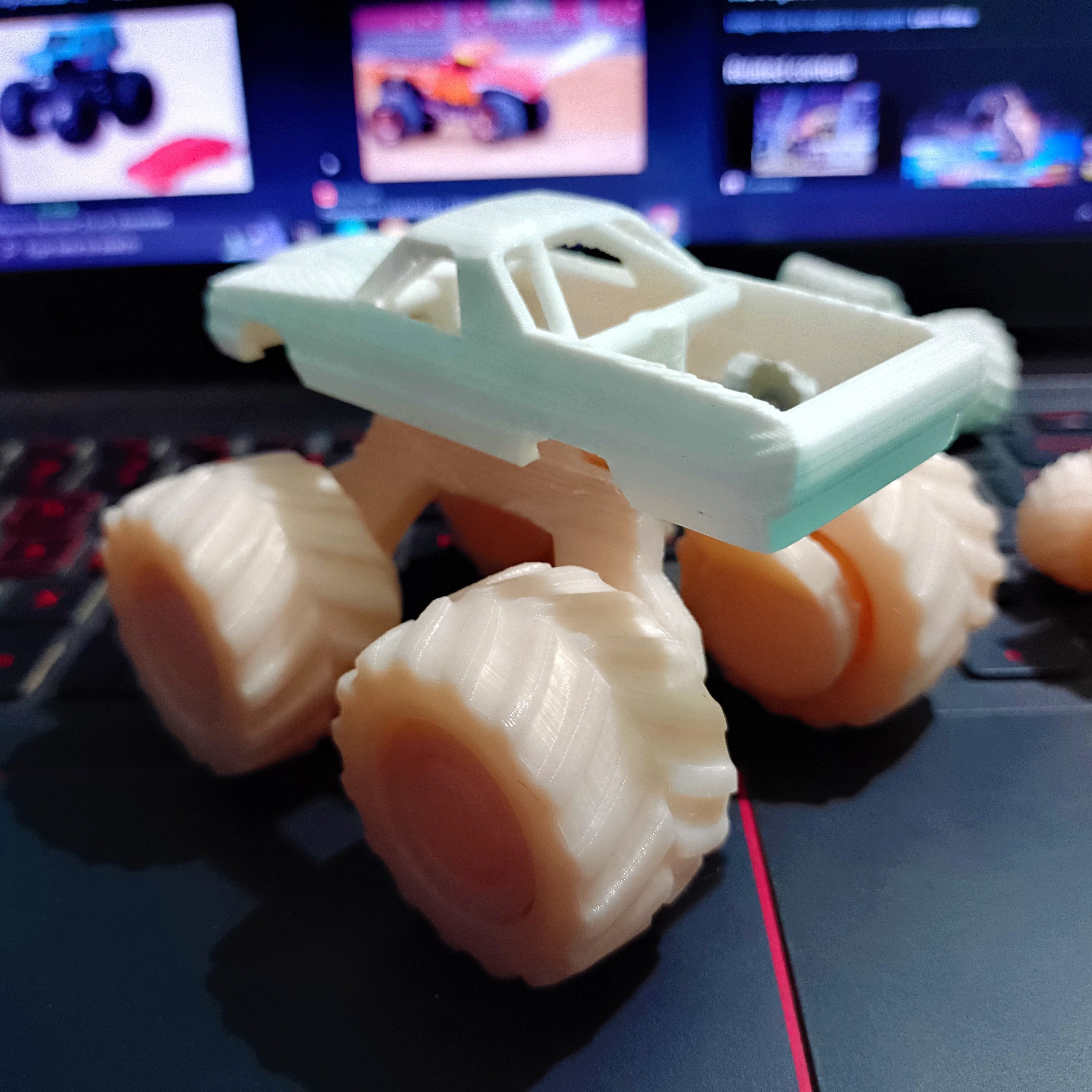 Monster Truck 3D print model_7