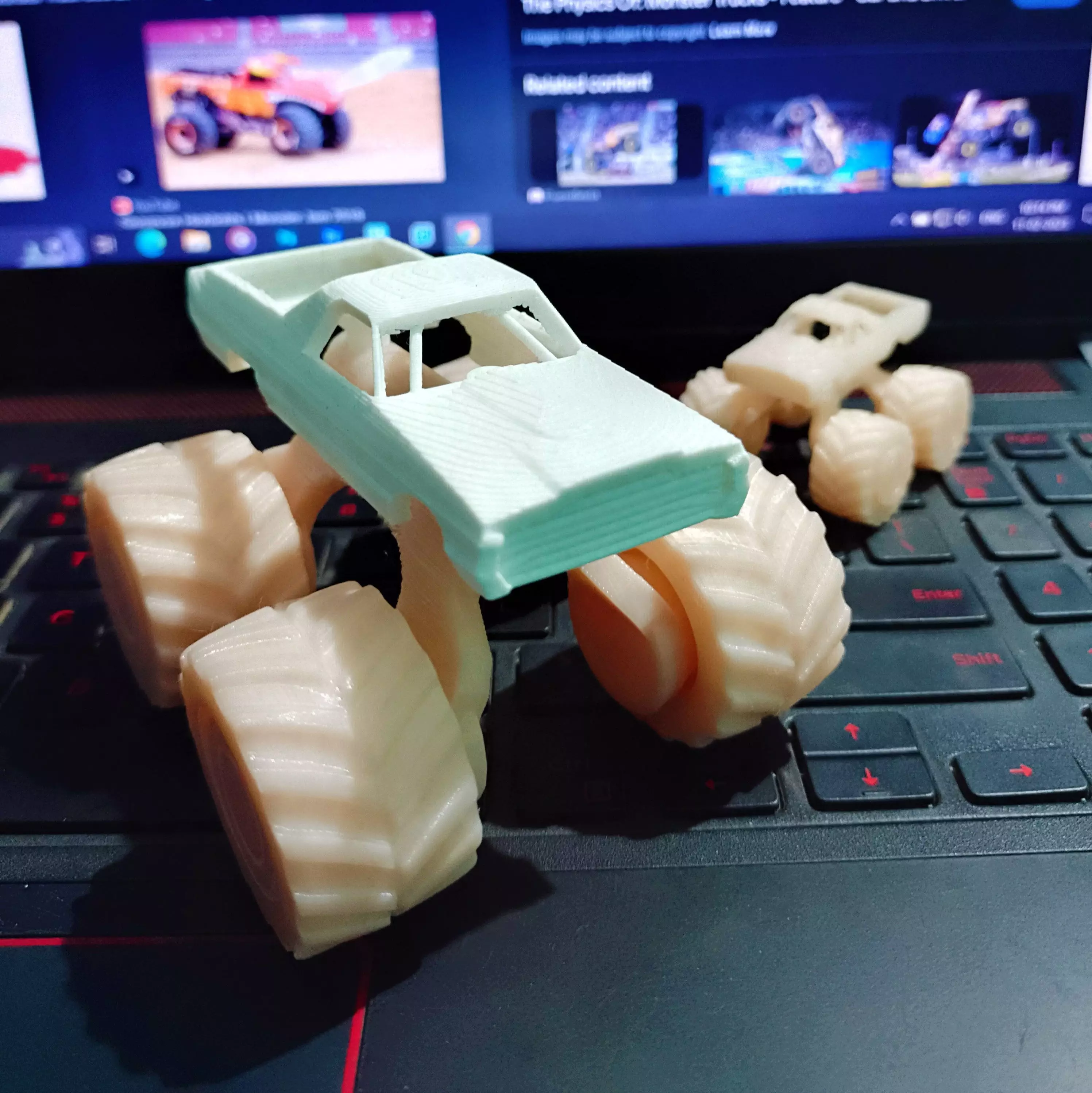 Monster Truck 3D print model_0