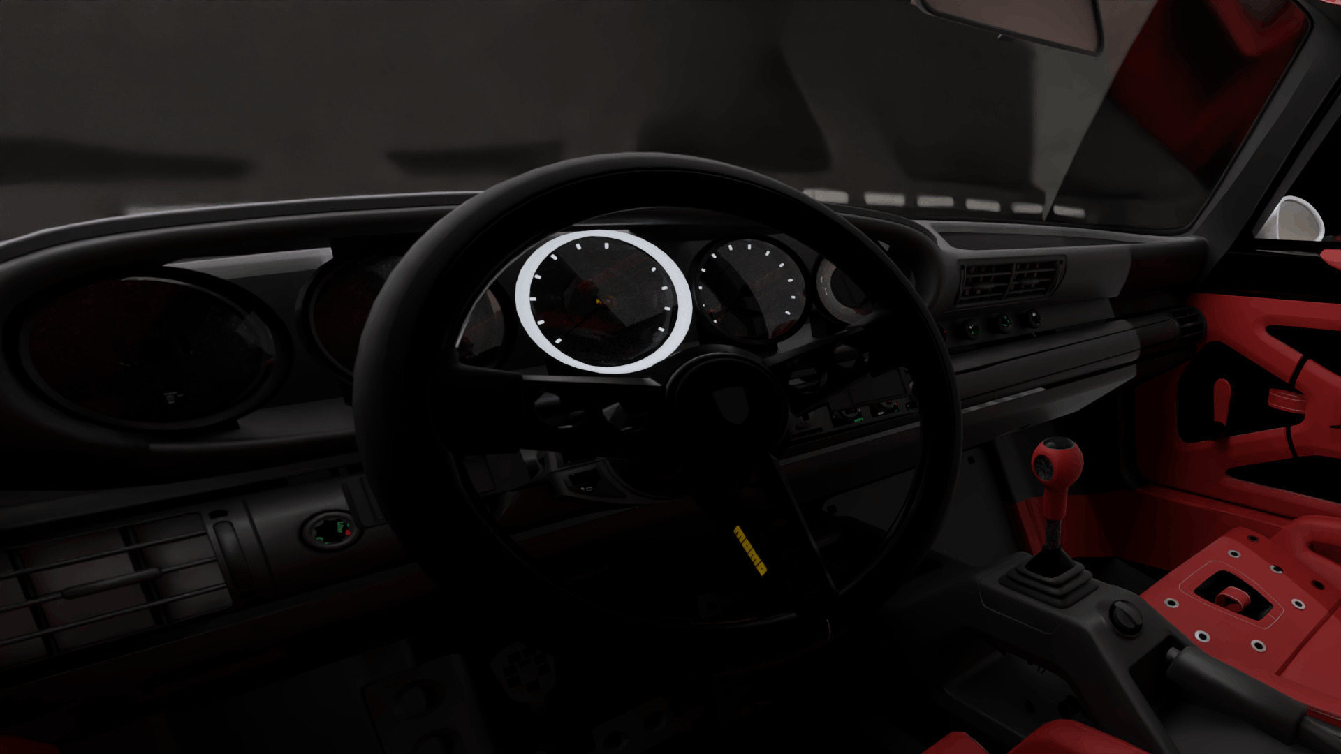 Porsche 911 Singer Stock 3D model_11