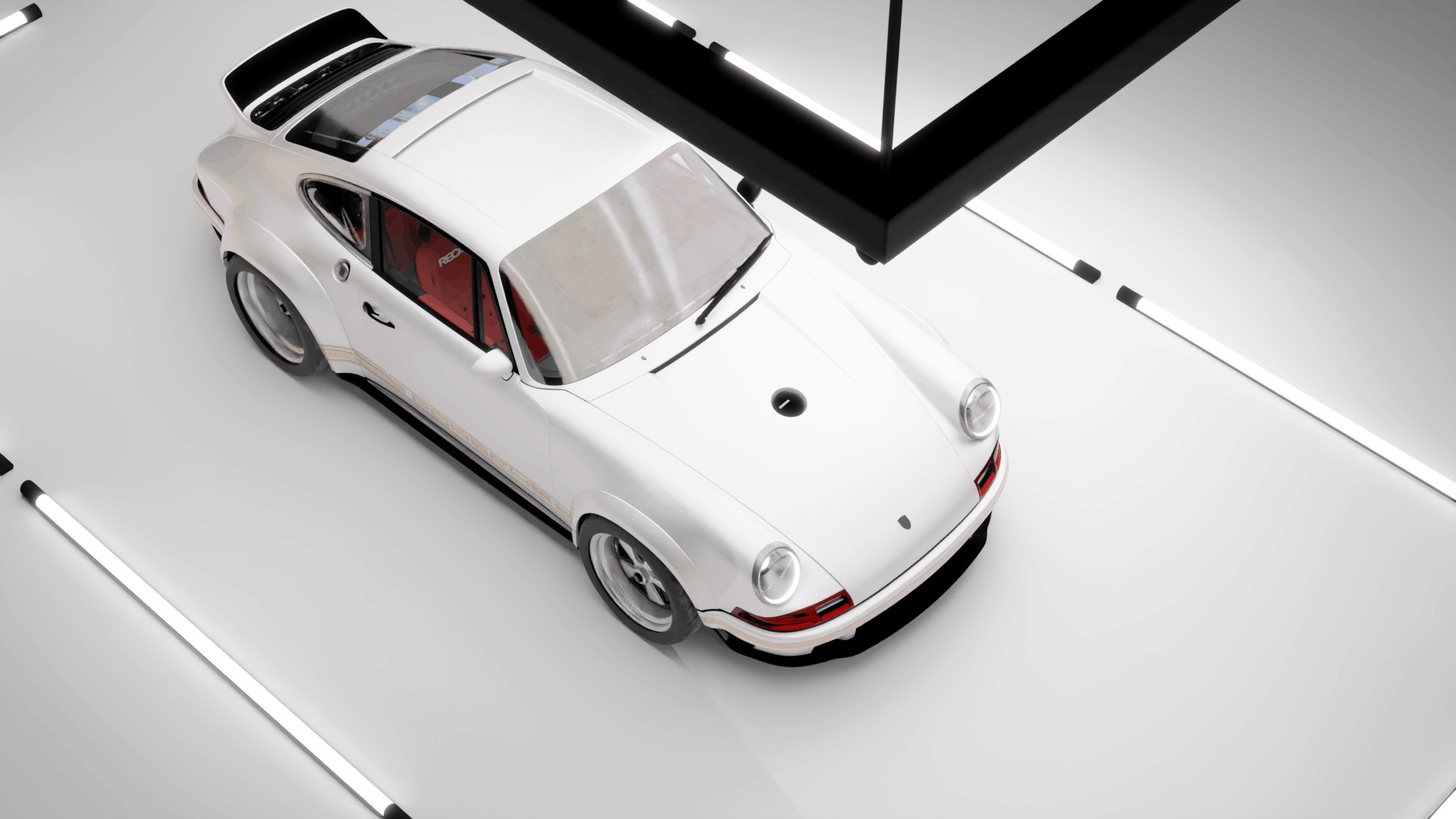 Porsche 911 Singer Stock 3D model_7
