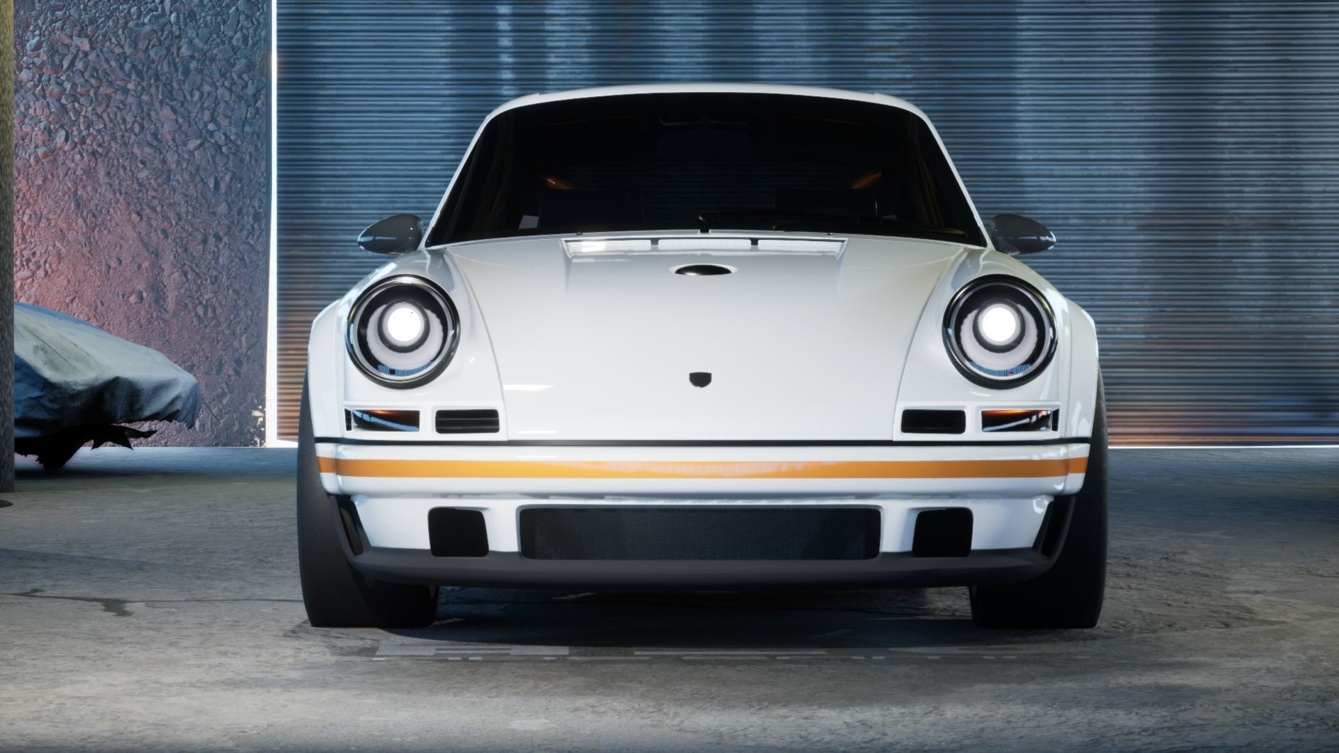 Porsche 911 Singer Stock 3D model_12