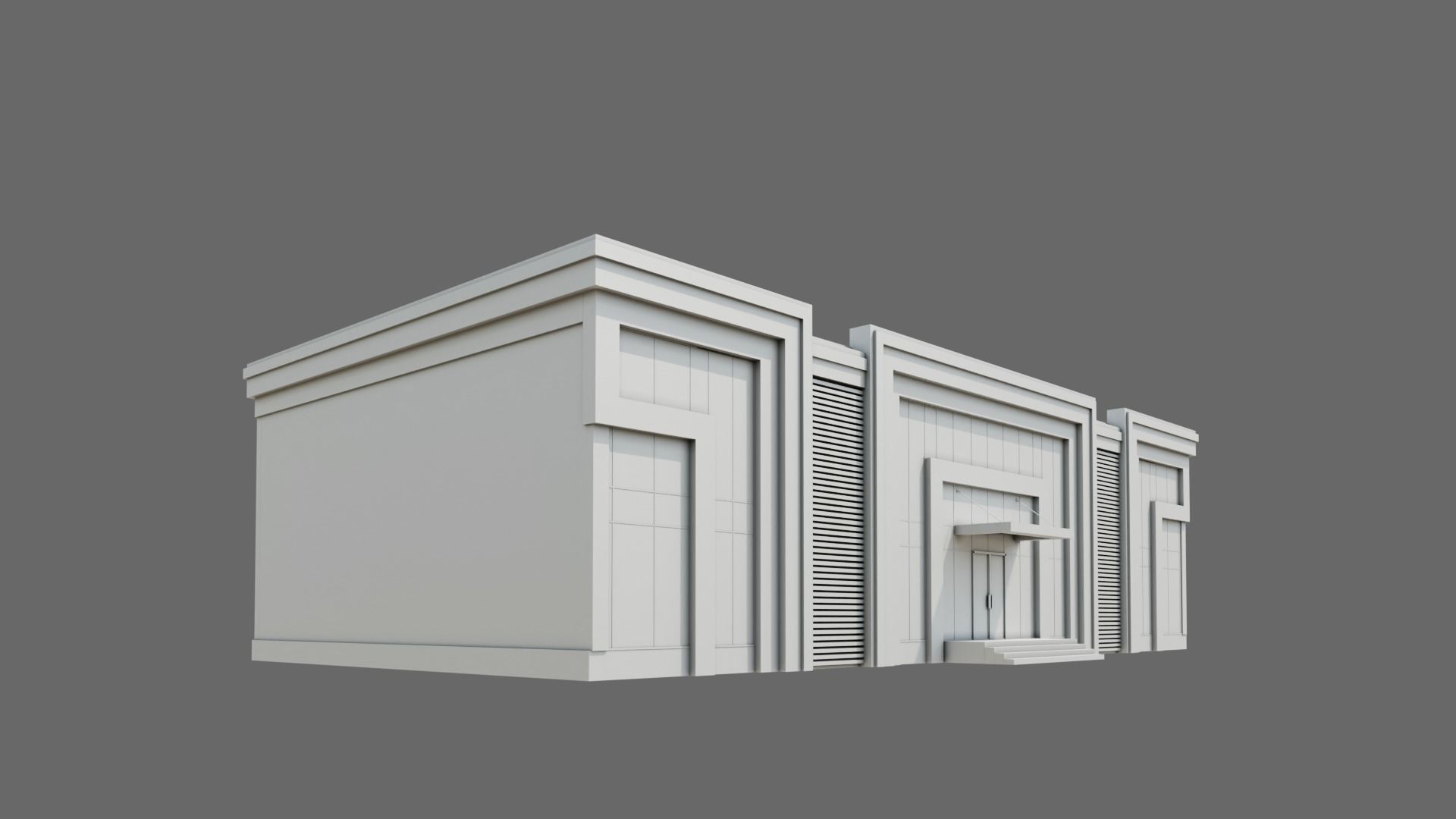 Office Building ID076 3D model_1