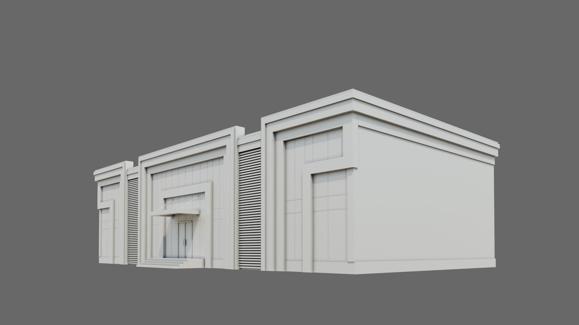 Office Building ID076 3D model_3