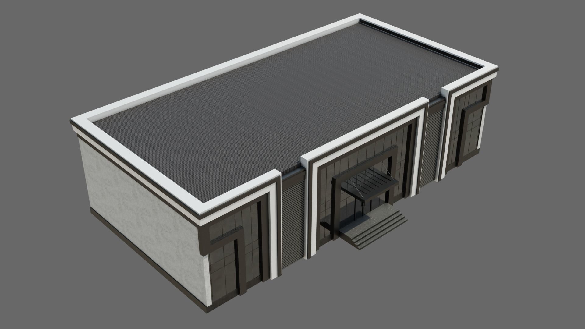 Office Building ID076 3D model_6