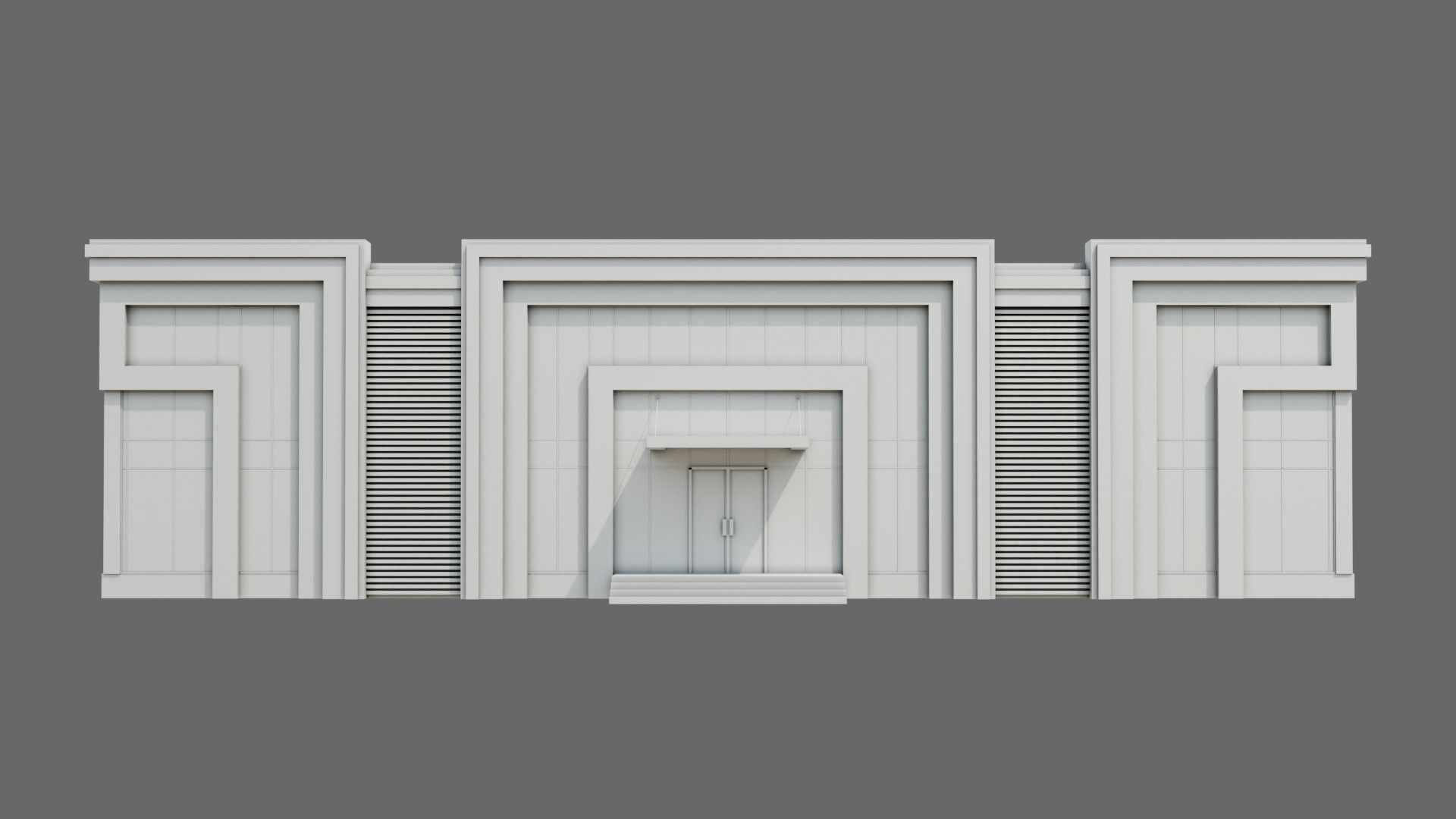 Office Building ID076 3D model_5