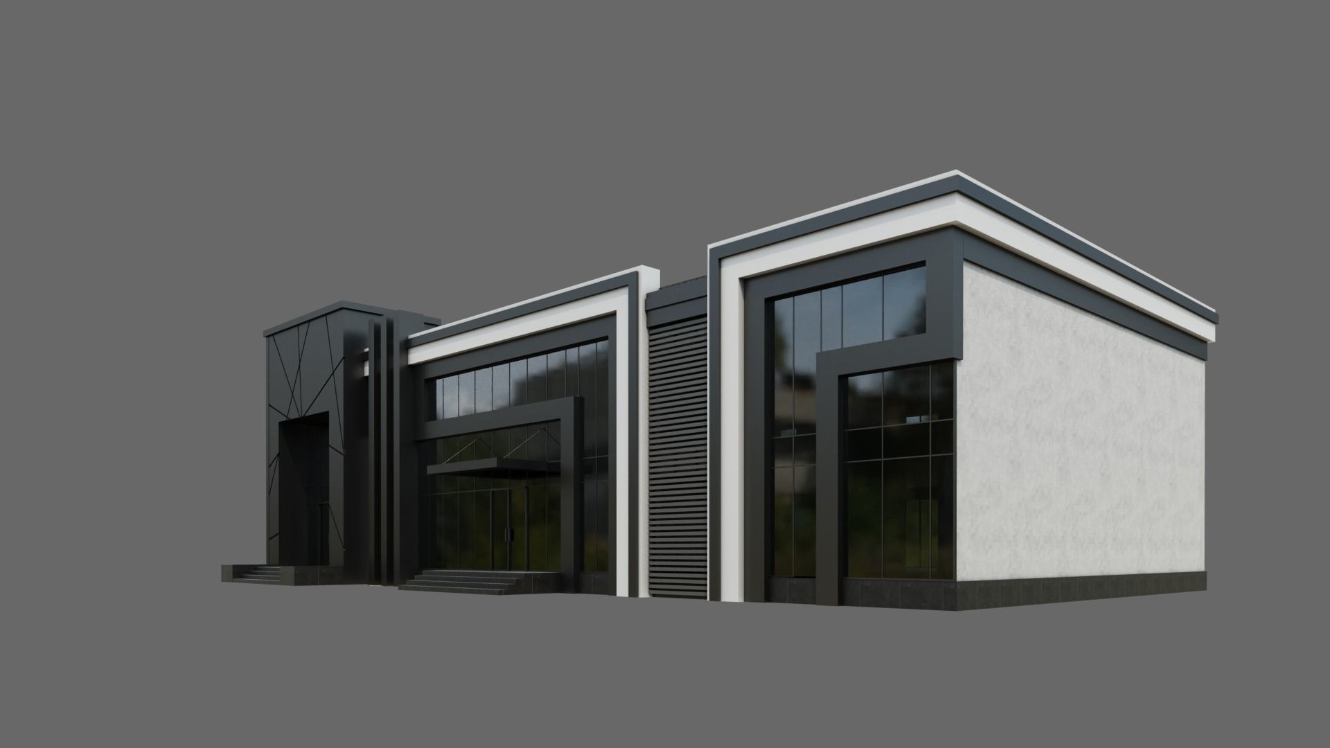 Office Building ID077 3D model_2