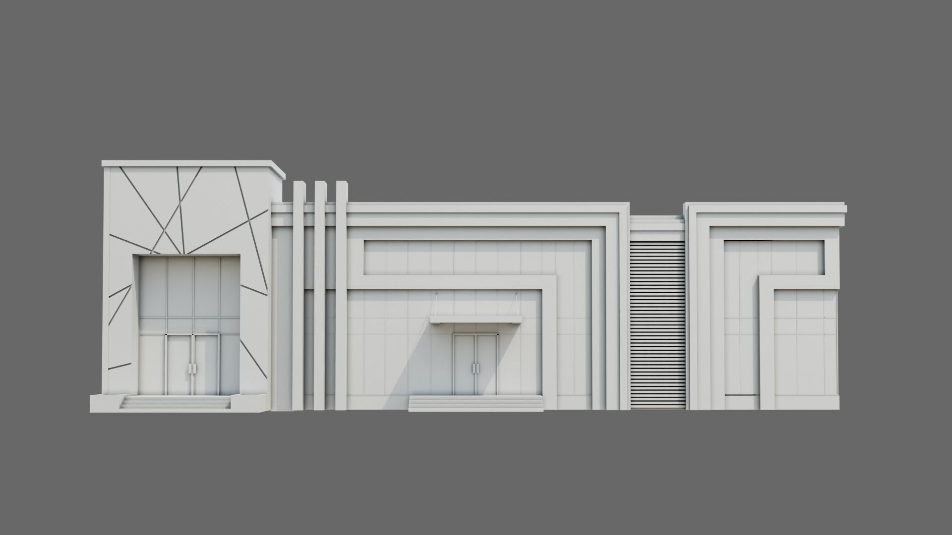 Office Building ID077 3D model_5