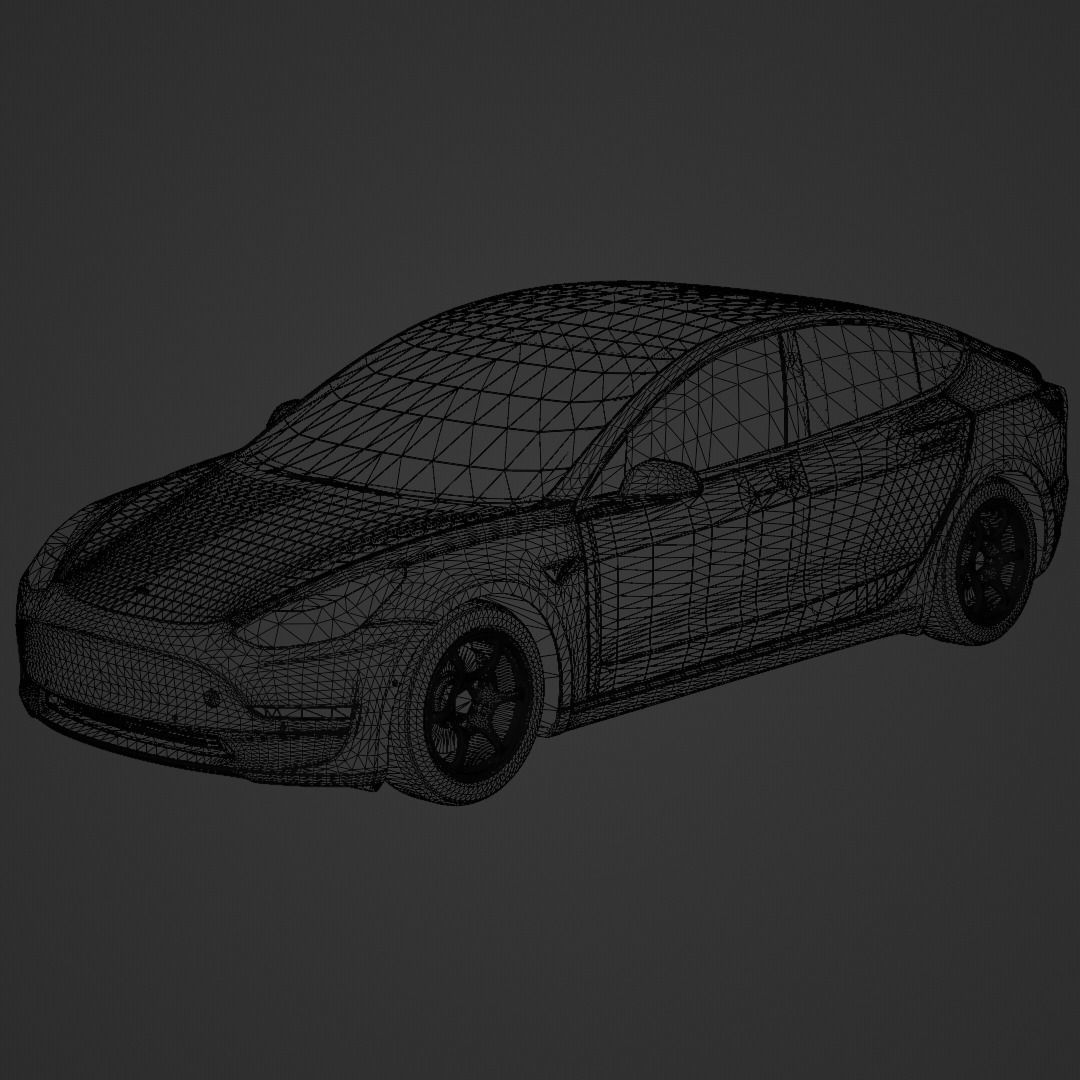 Tesla Model 3 2019 3D model_5
