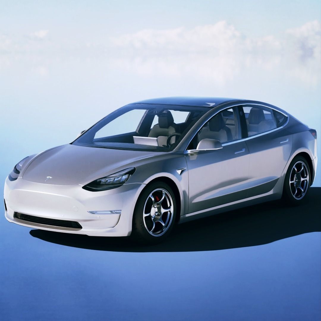 Tesla Model 3 2019 3D model_3