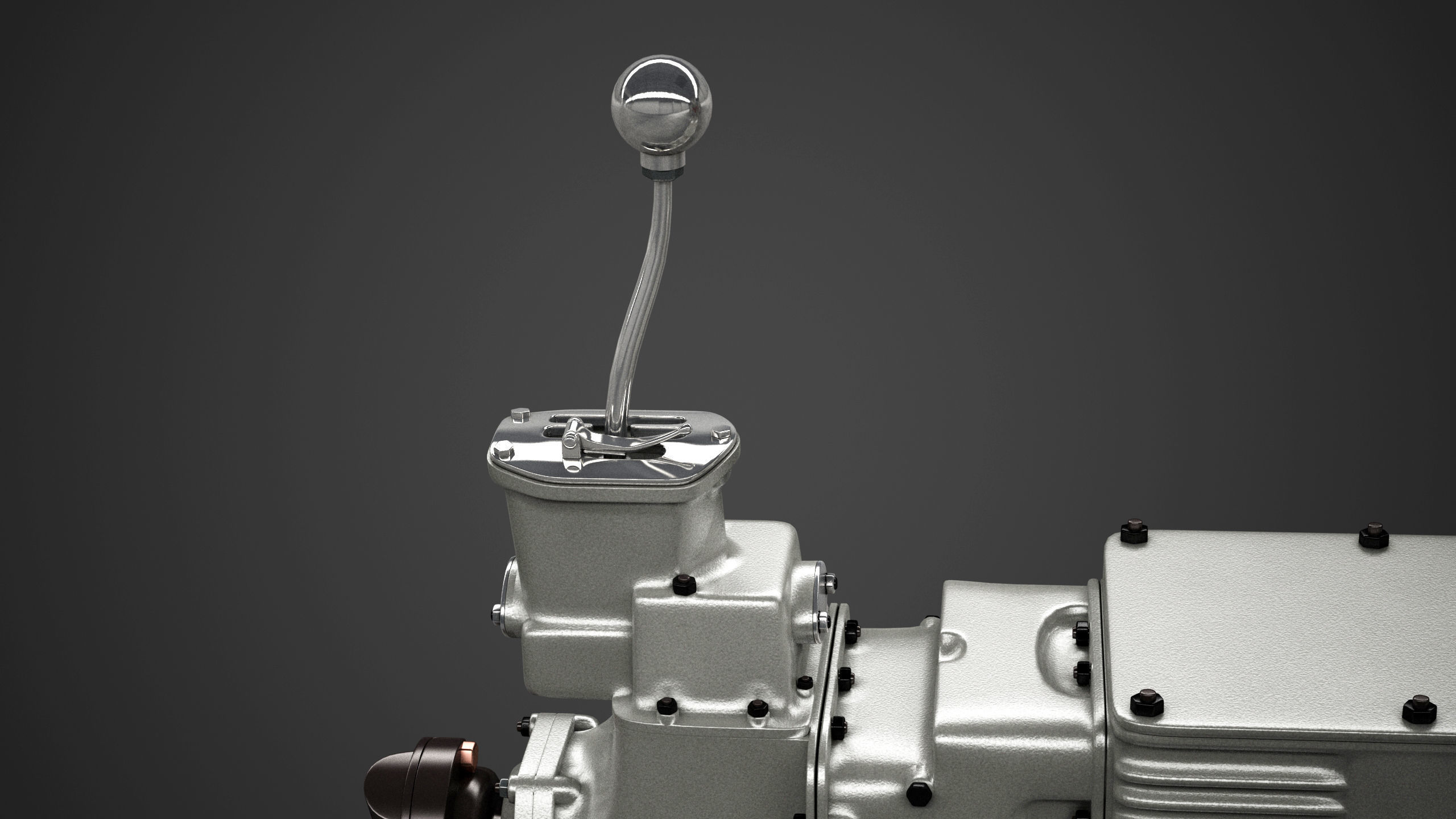 Ferrari 250 TR Engine - 3 liter - 2nd version 3D model_37