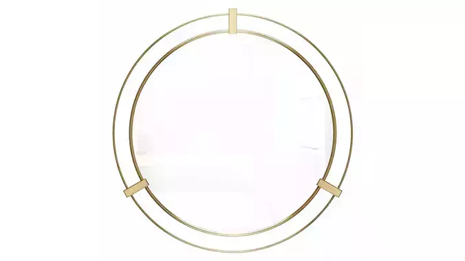 Mirror in a metal frame GZ-M1057