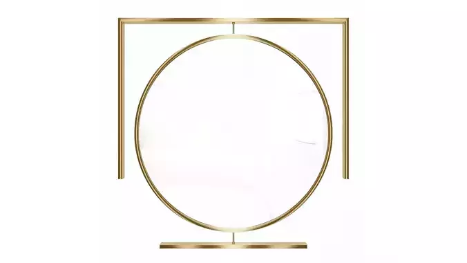 Mirror in a metal frame GZ-M1063