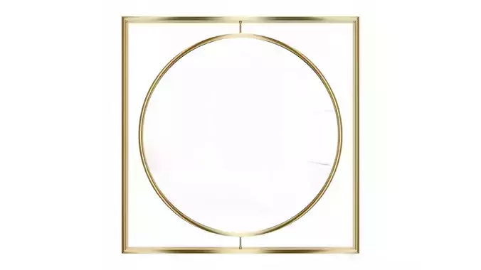 Mirror in a metal frame GZ-M1064