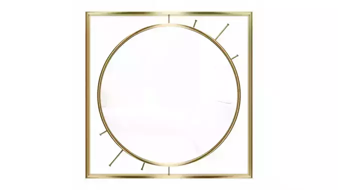 Mirror in a metal frame GZ-M1065