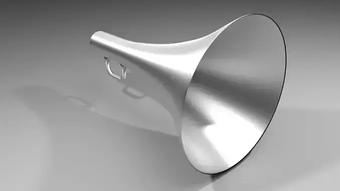 Horn Antenna - Funnel 3D model