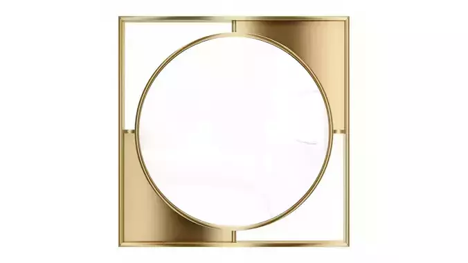 Mirror in a metal frame GZ-M1066