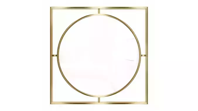 Mirror in a metal frame GZ-M1067