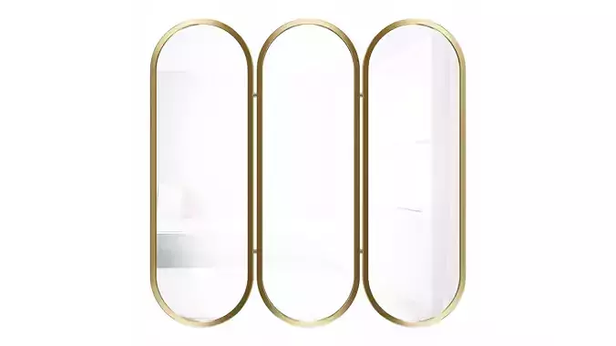 Mirror in a metal frame GZ-M1068