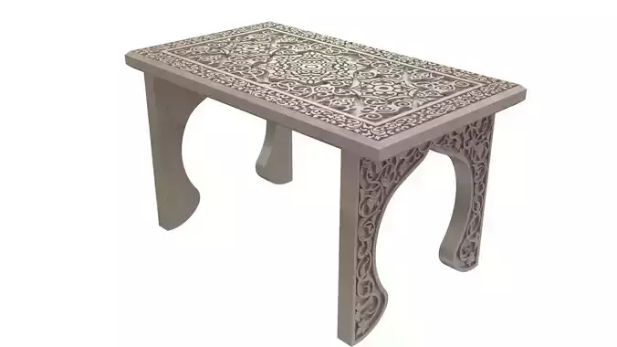 Traditional arabic coffee table