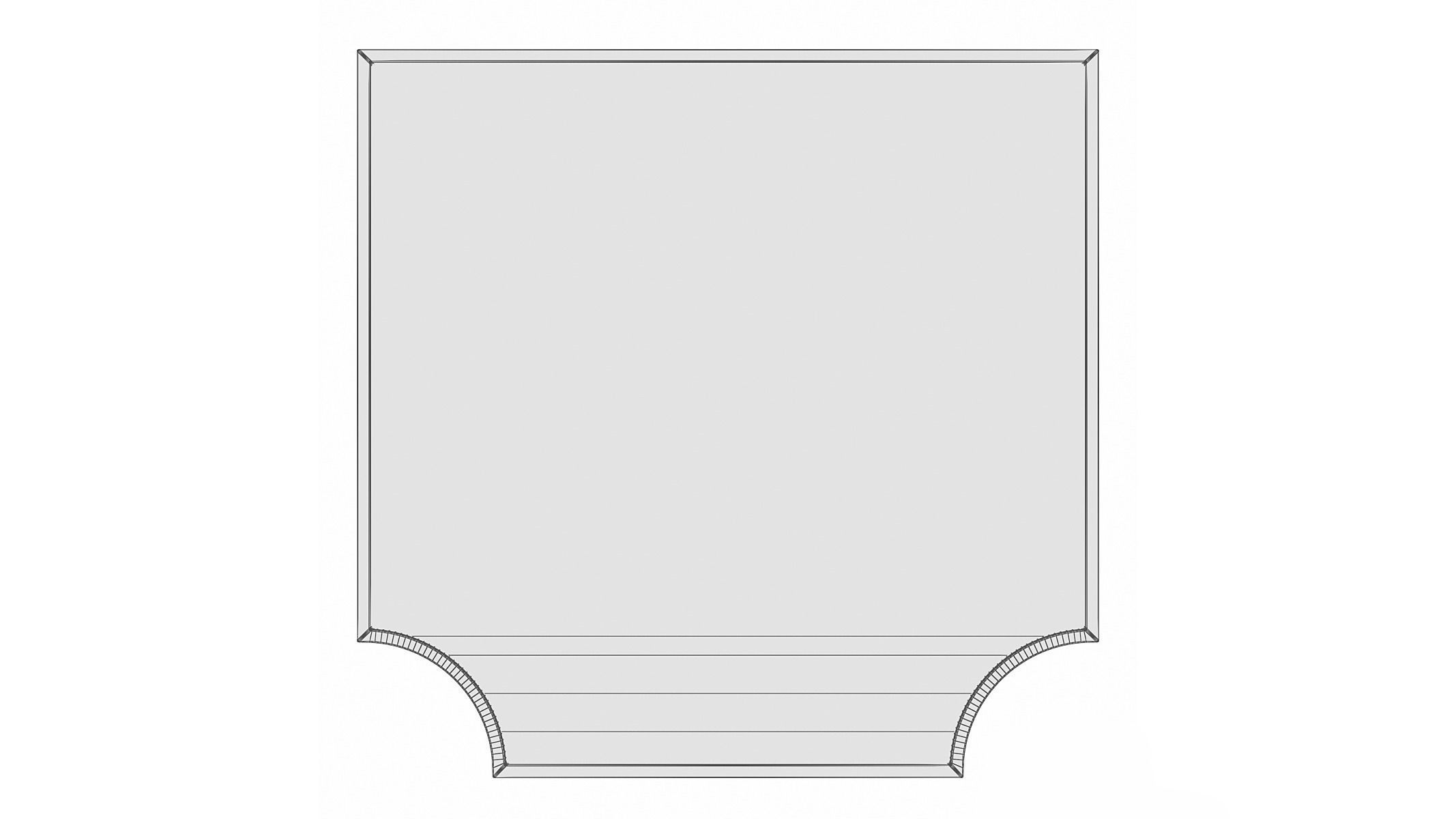 Mirror in a metal frame GZ-M1078 3D model_5