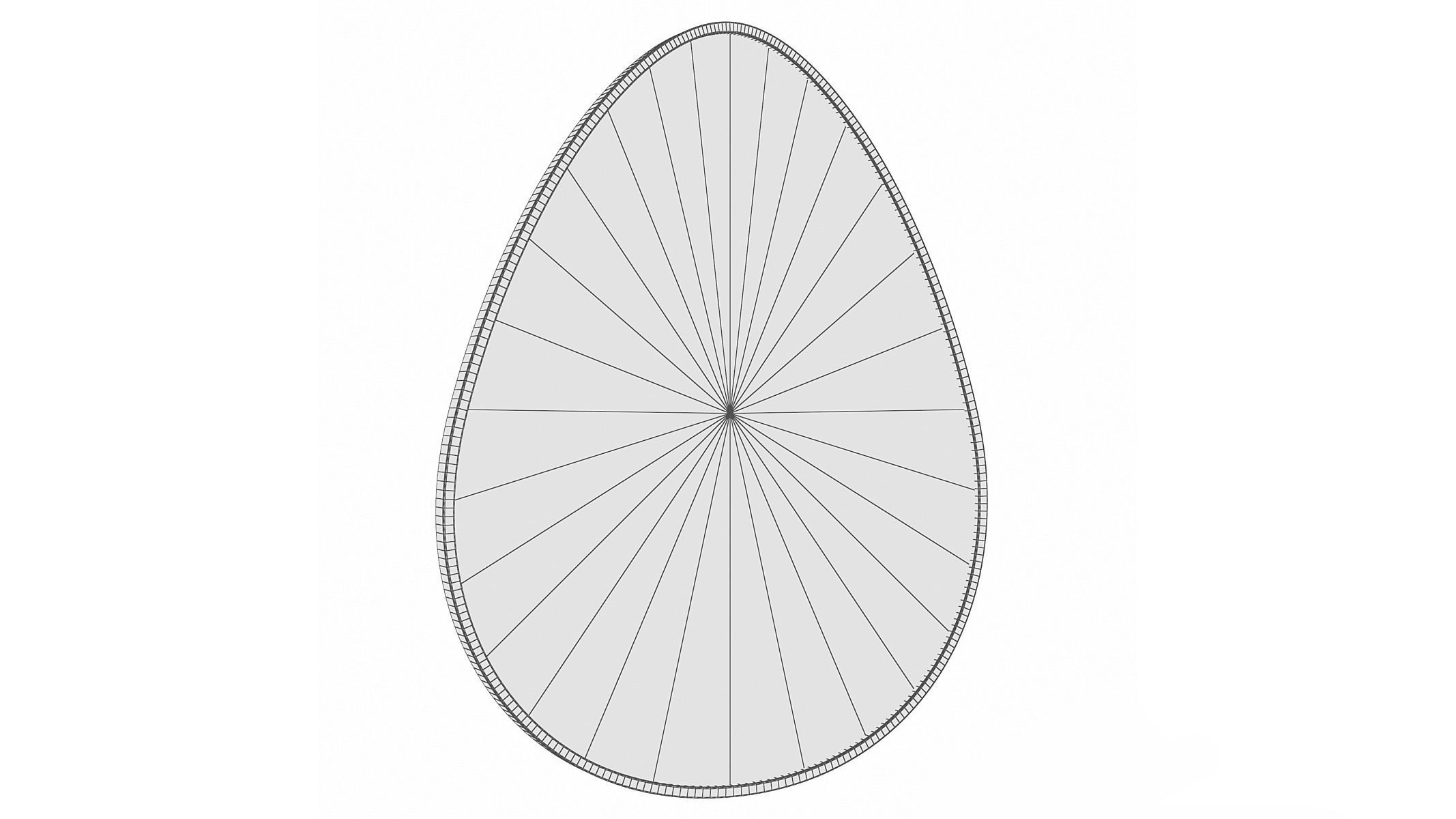 Mirror in a metal frame GZ-M1079 3D model_4