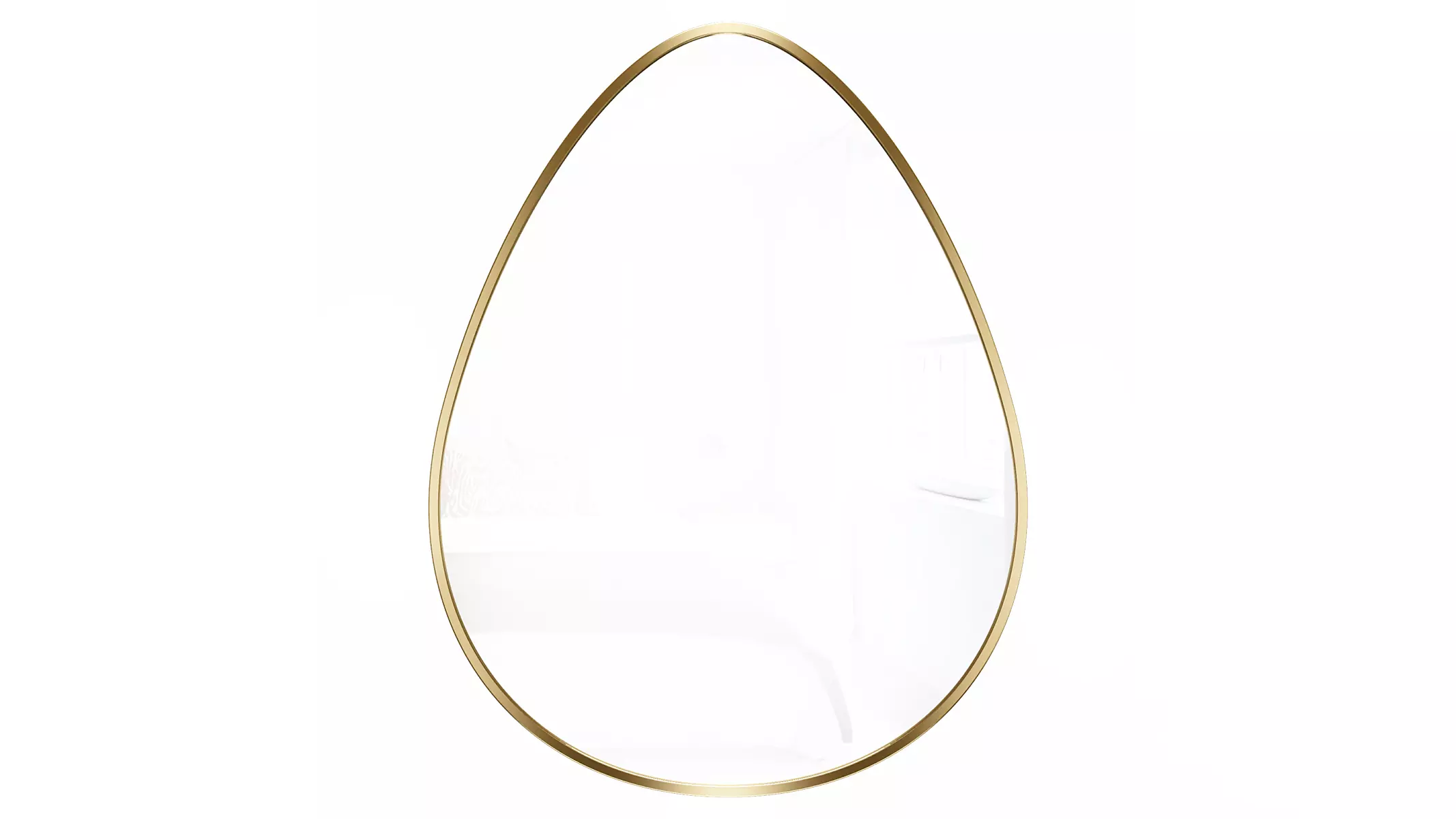 Mirror in a metal frame GZ-M1079 3D model_0